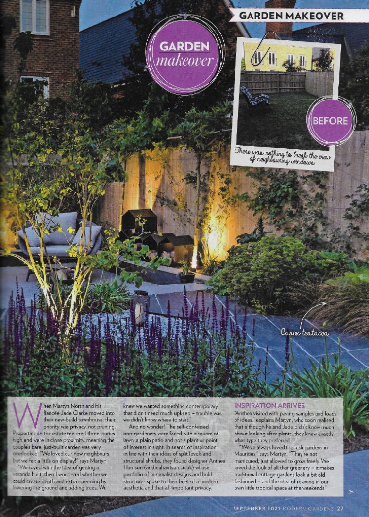 Modern Gardens - Sept 2021